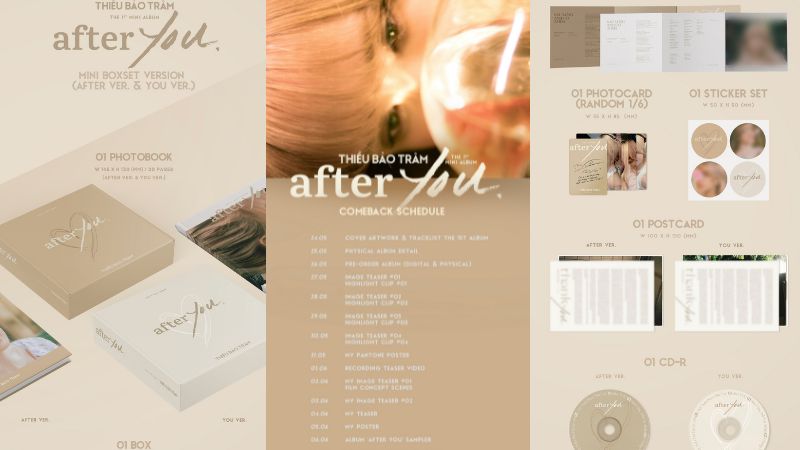Mini album "after YOU" của Bảo Trâm