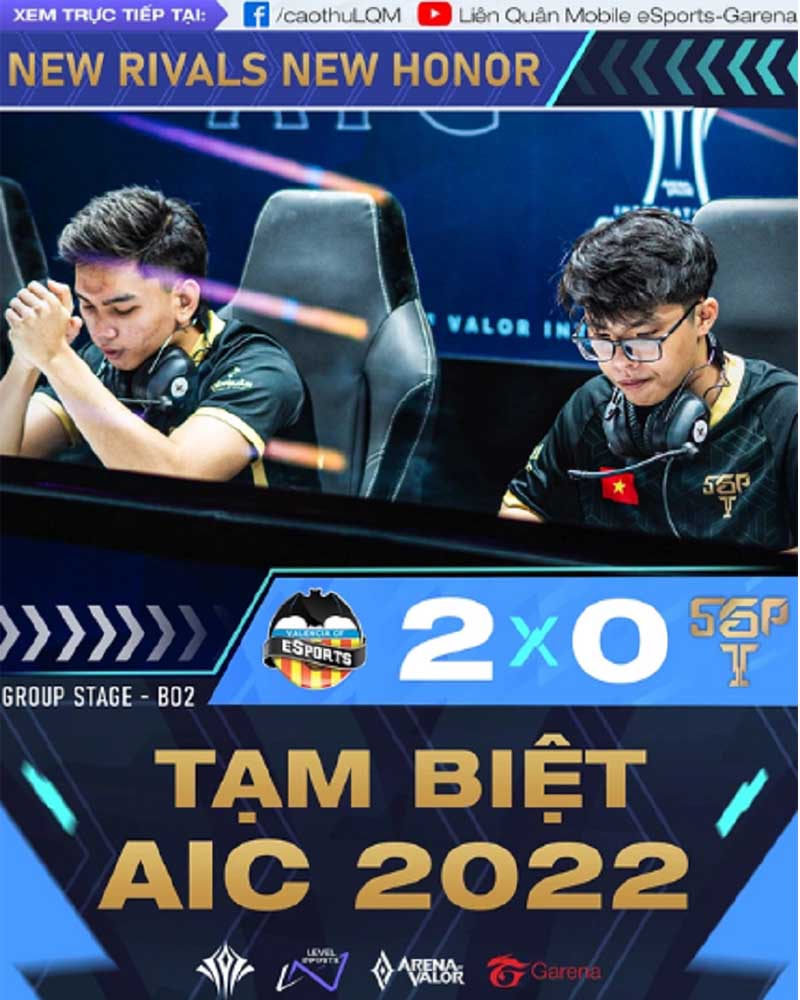 Saigon Phantom nói lời chia tay AIC 2022.