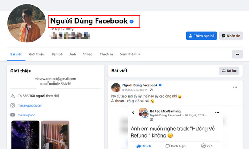 Sau Rambo tới lượt streamer Bomman bị “hacker ghé thăm” đổi tên Facebook