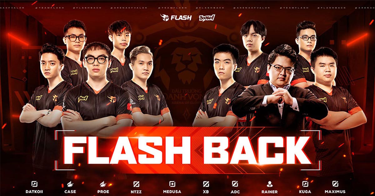 Team Flash công bố thành viên mới, tự tin trước thềm AIC 2022