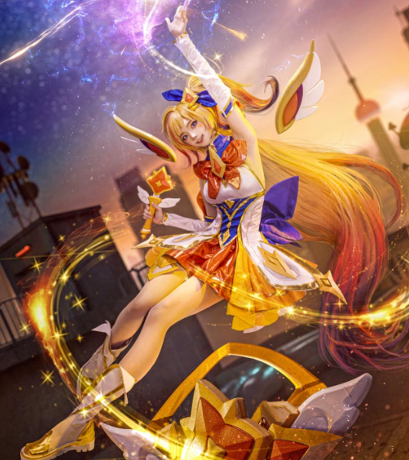 Tiểu Nhu cosplay Seraphine Star Guardian 2