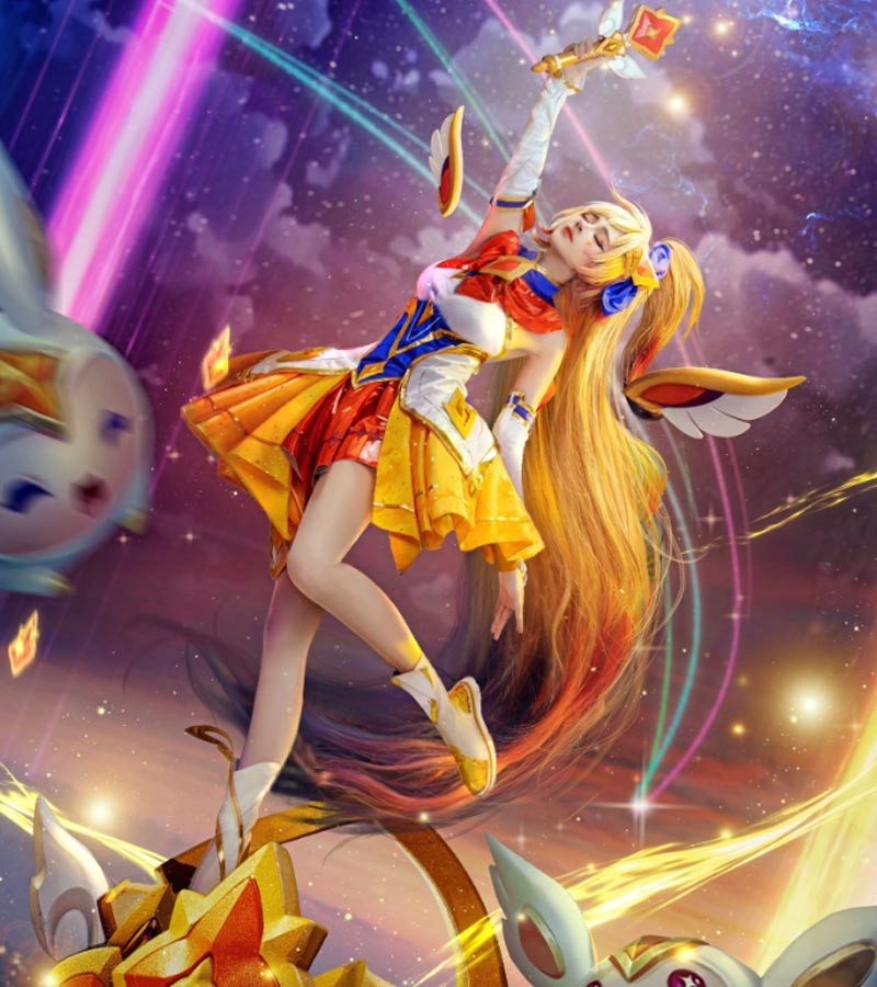 Tiểu Nhu cosplay Seraphine Star Guardian 3