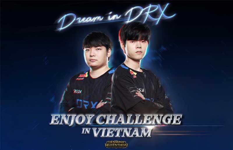 DRX tham gia tuyển chọn nhân tài tại Việt Nam.