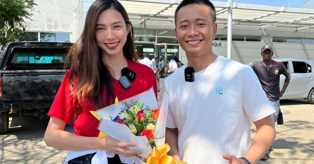 Hoa hậu Thùy Tiên khẳng định chỉ là bạn với Quang Linh mà thôi
