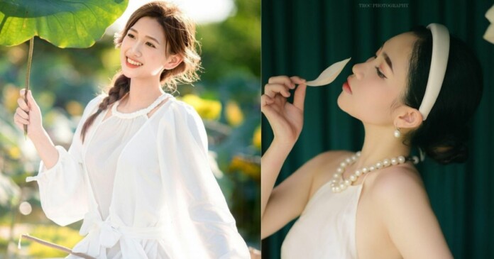 hot-girl-viet-thi-nhau-xung-xinh-check-in-cung-sen-1 Hot girl thi nhau xúng xính váy áo check-in cùng hoa sen