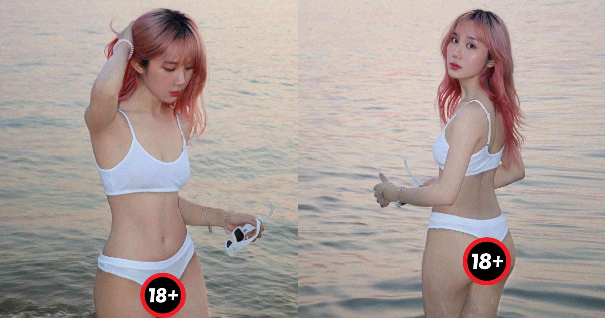 Mina Young diện bikini khét lẹt đến B Ray cũng phải thả tim