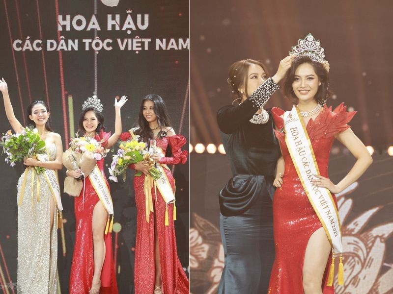 Nông Thúy Hằng đăng quang Hoa hậu các dân tộc Việt Nam 2022