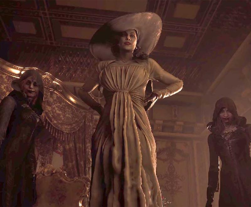 Resident Evil Village hé lộ gameplay đẫm máu và tàn bạo của Lady Dimitrescu