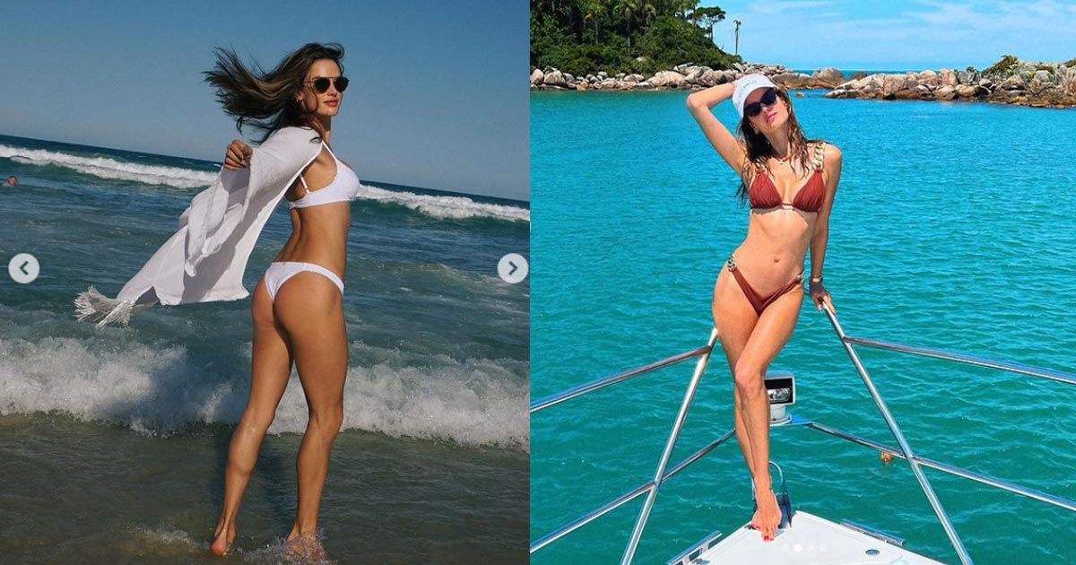 Alessandra Ambrosio khoe body nóng bỏng xuyên suốt mùa hè