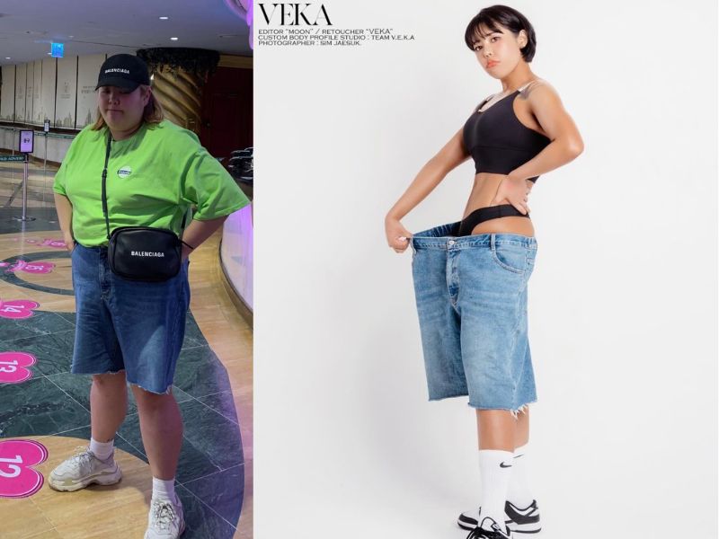 Soobin trước và sau giảm cân