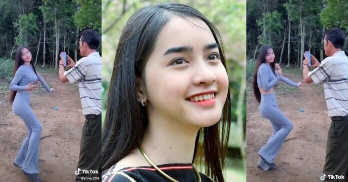 Yona-Cuon-nhay-tiktok-phan-cam-001 Yona Cươn: Tiktoker Bana 18 tuổi nhờ bố quay clip uốn éo
