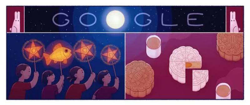 Những hình ảnh ấn tượng Google Doodle mỗi năm