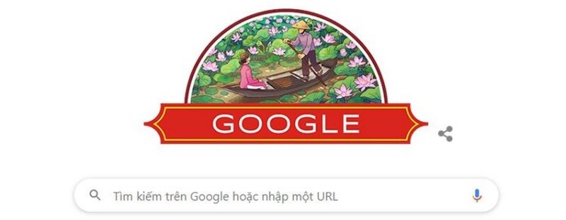 Google doodle Quốc khánh Việt Nam 2020