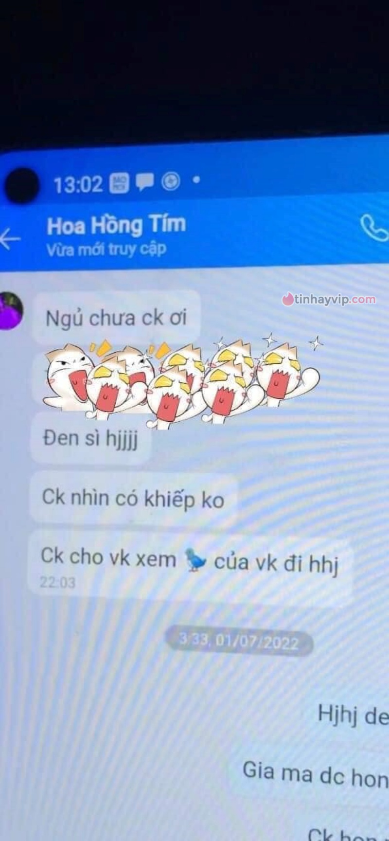 Loạt tin nhắn mây mưa của anh Tấn và cô giáo Hoa Hồng Tím 