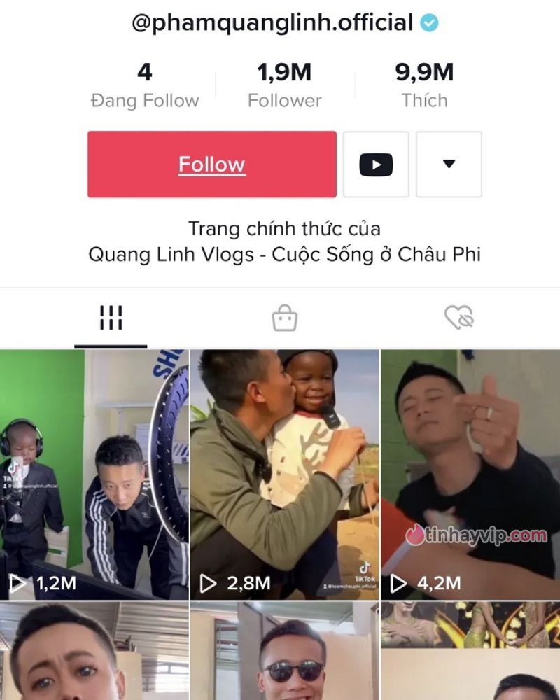 Quang Linh Vlog phá kỷ lục TikTok, gần 2 triệu follow chỉ sau 2 tuần