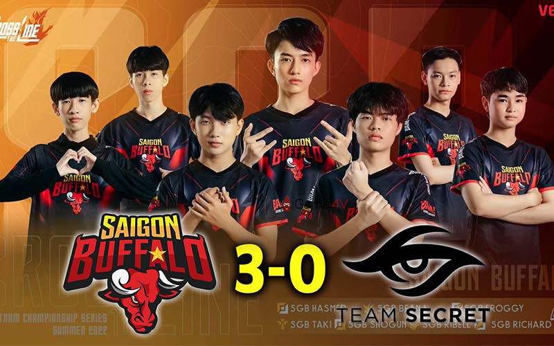 Saigon Buffalo shattered the team secret and touched the Worlds 2022 ticket with one hand