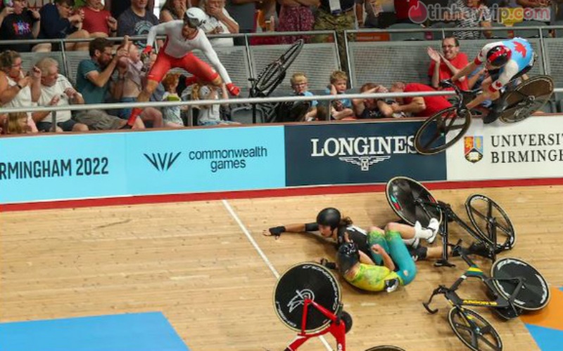 Tai nạn xe đạp tại Commonwealth Games 2022