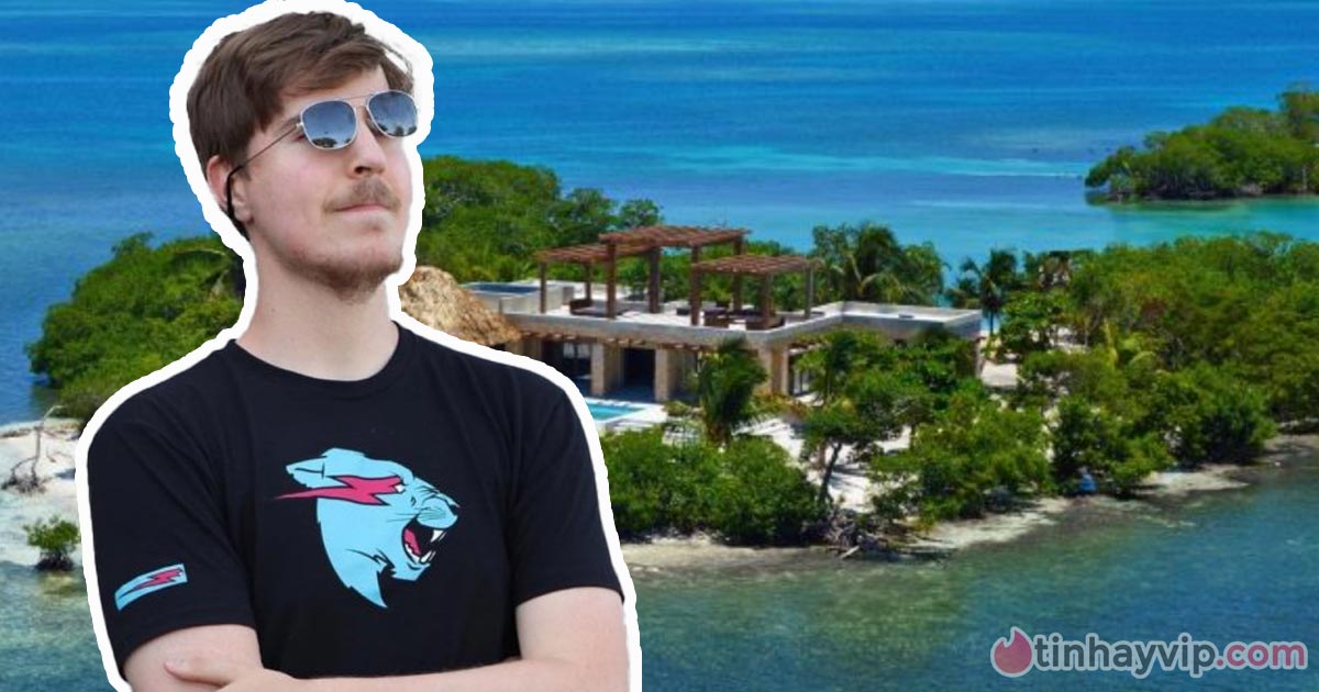 Youtuber MrBeast mua cả hòn đảo ăn mừng nút Kim Cương Đỏ