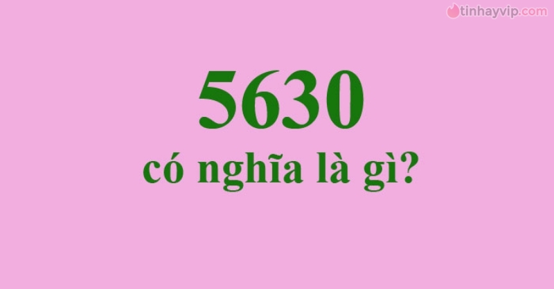 5630 là gì?