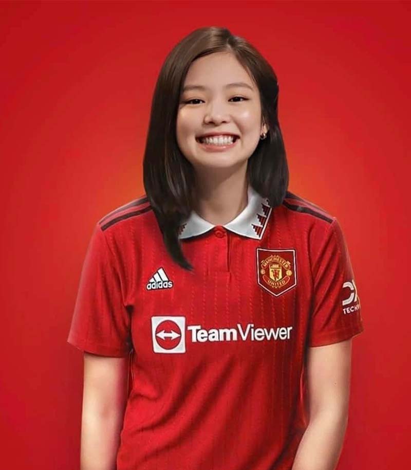 Ever since Jennie wore the Red Devil's shirt, MU won't win