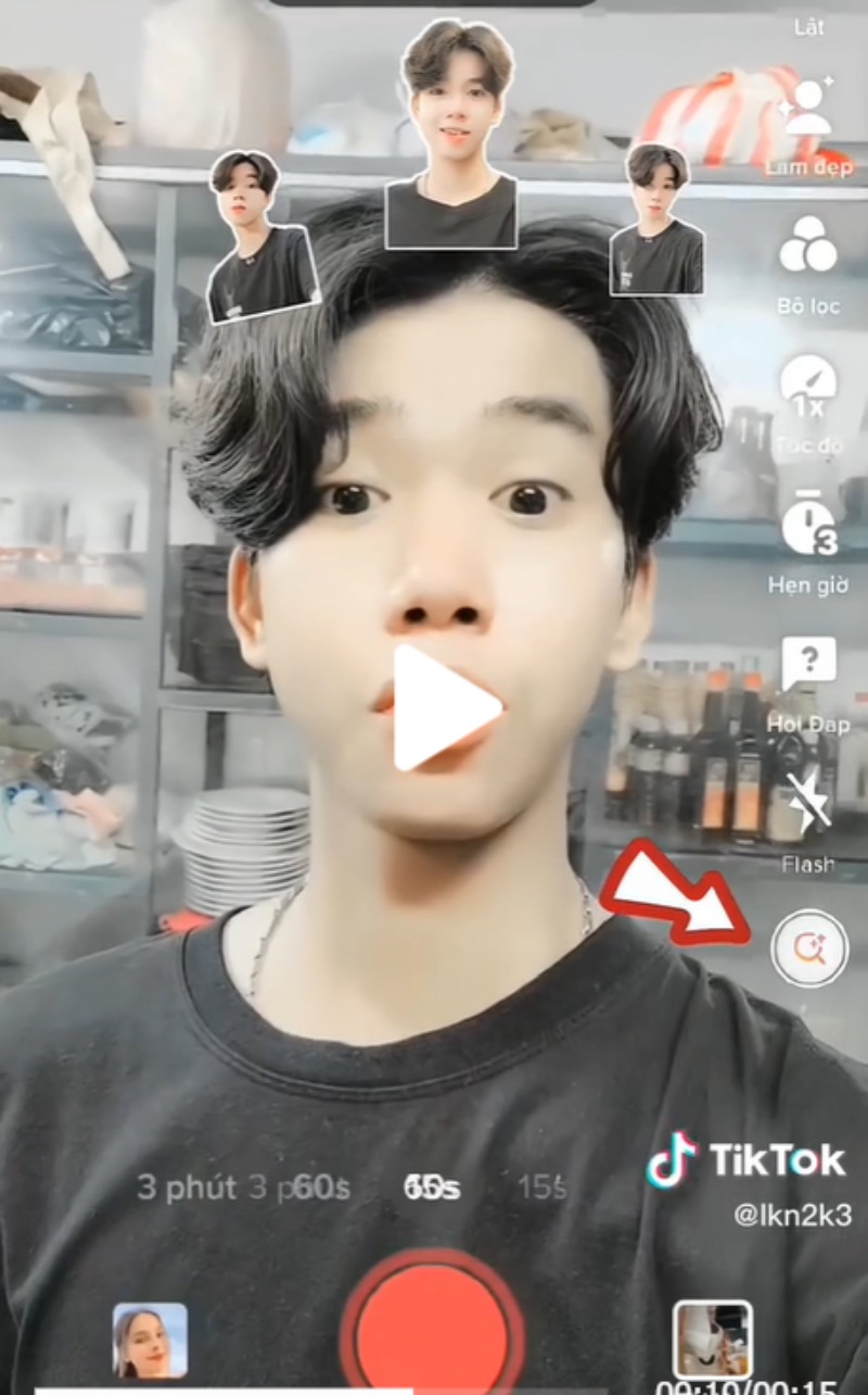 How to create a filter on Tiktok