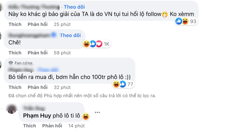 Dì Na muốn kêu gọi follow từ fan Việt?