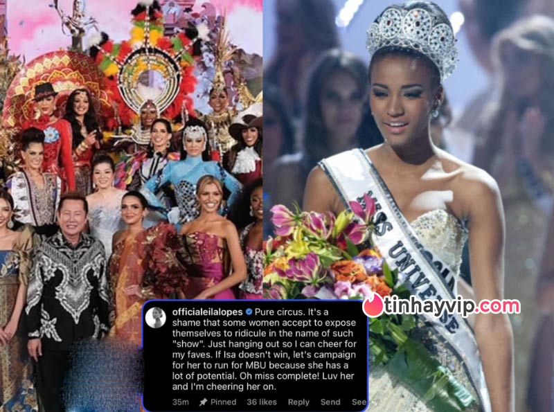 Miss Universe 2011 chỉ trích MGI 2