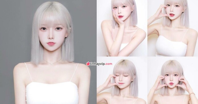 nu-streamer-oh-ji-eun-khoe-nhan-sac-cuc-ao-0 Oh Ji Eun khoe nhan sắc không phật biệt được người hay Al