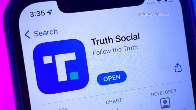 Truth Social cũng có sẵn trên Google Play Store