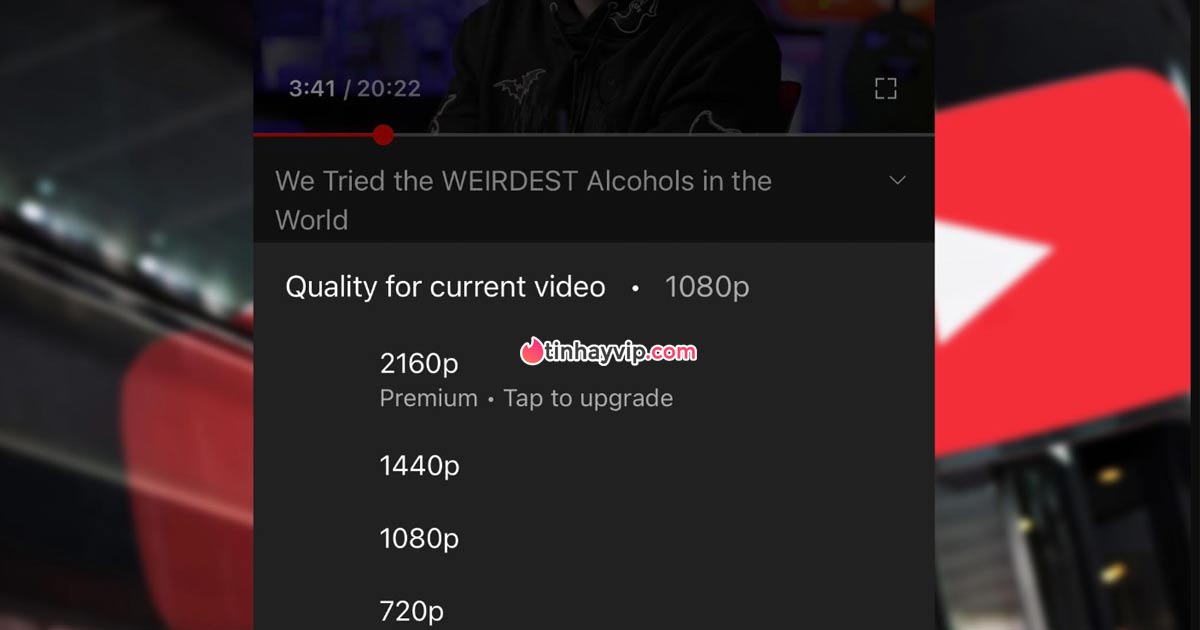 Youtube thử nghiệm chỉ có thể trả phí để xem video 4k
