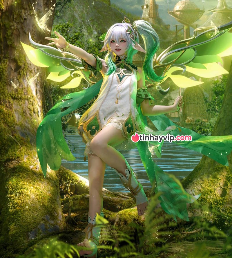 Tiểu Như cosplay Nihida 2