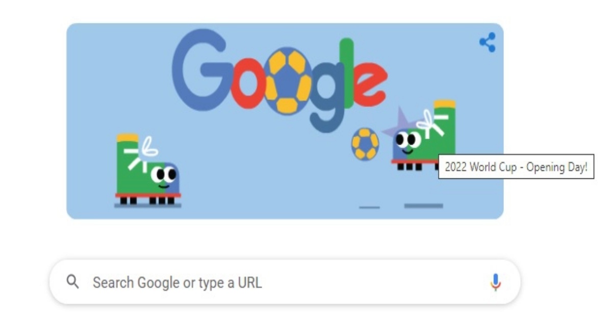 Google Doodle ra mắt game trực tuyến World Cup Qatar 2022