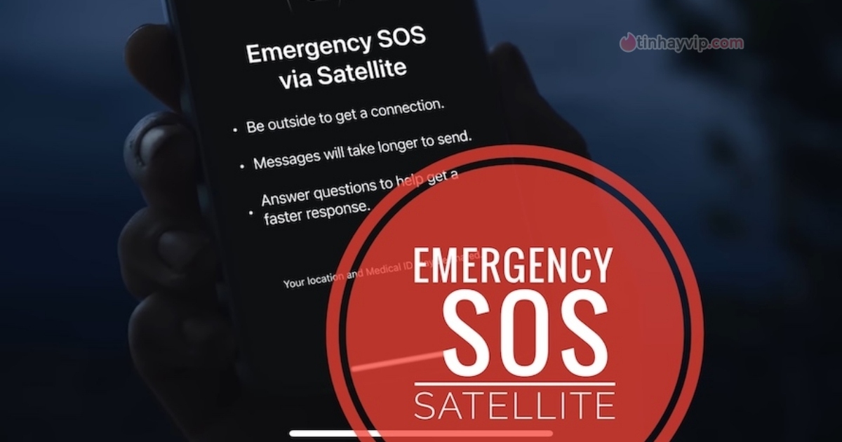 Cách hoạt động của tính năng SOS khẩn cấp của Apple trên iPhone 14