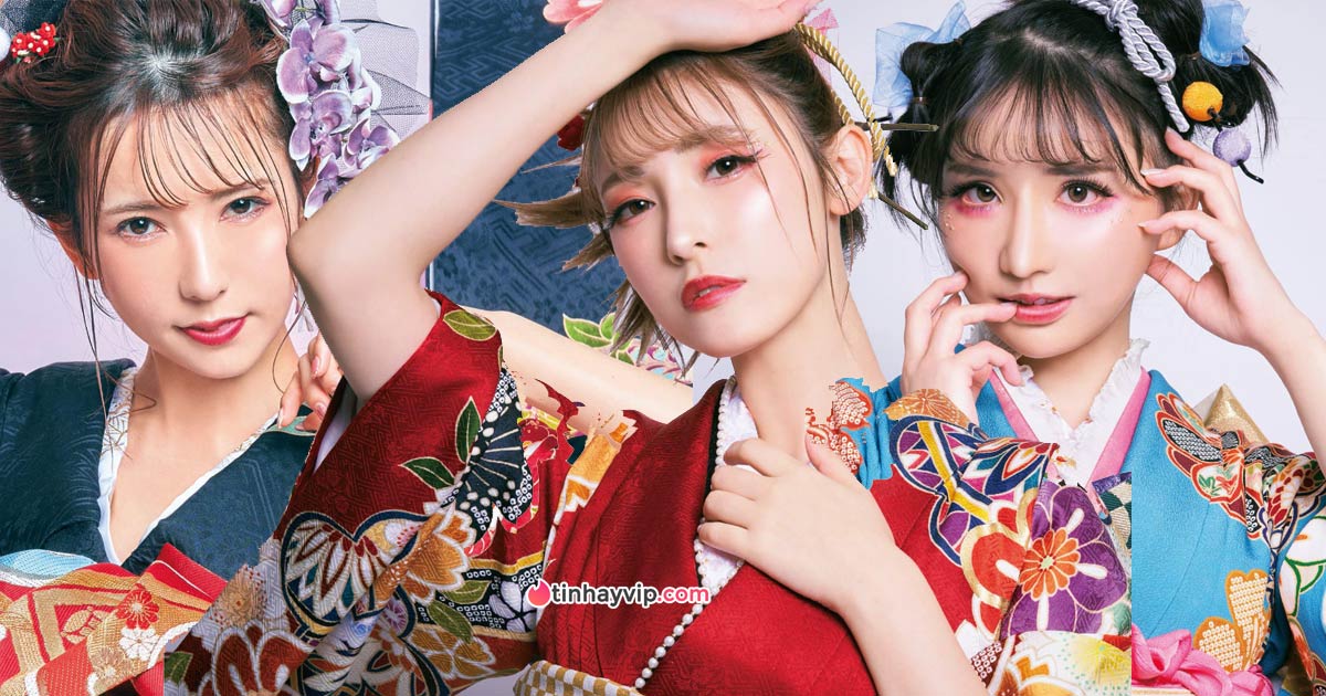 3 Diễn viên JAV diện Kimono diễn Rakugo mừng năm mới