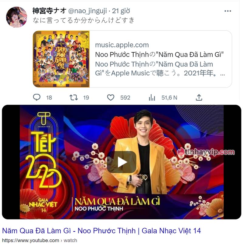 Nao Jinguji chia sẻ nhạc Việt 2