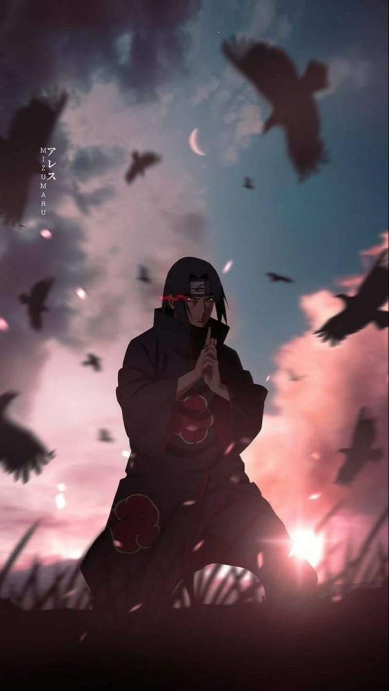 BST ảnh Itachi siêu ngầu và khí chất dành tặng fan Naruto