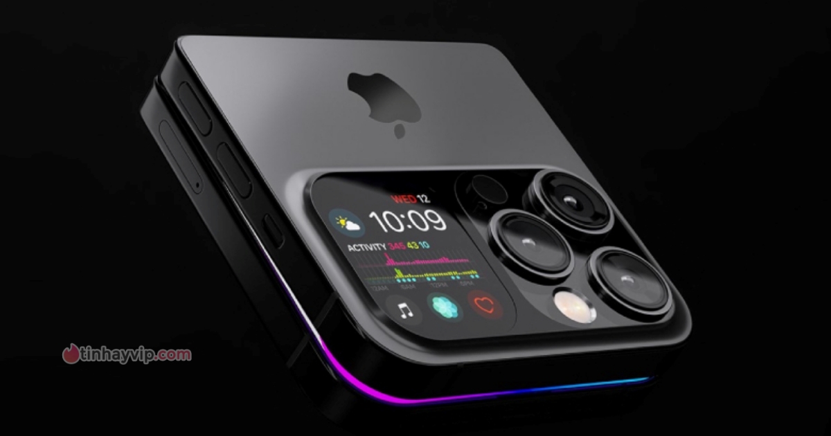 Phát hiện bằng sáng chế của Apple về iPhone tự động gập