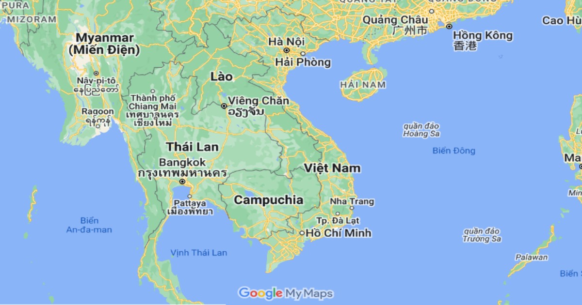 Link tải vector Bản đồ Việt Nam chuẩn