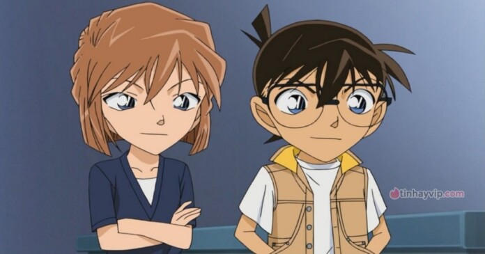 conan-va-haibara-hon-nhau-06 Xôn xao về cảnh Conan và Haibara hôn nhau trong movie 26