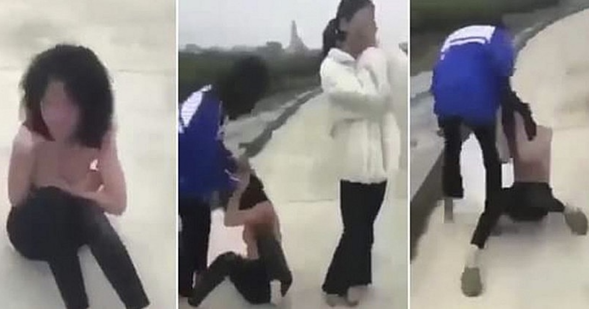 Cận cảnh clip nữ sinh Nghệ An bị đánh trong nhà gửi xe của trường