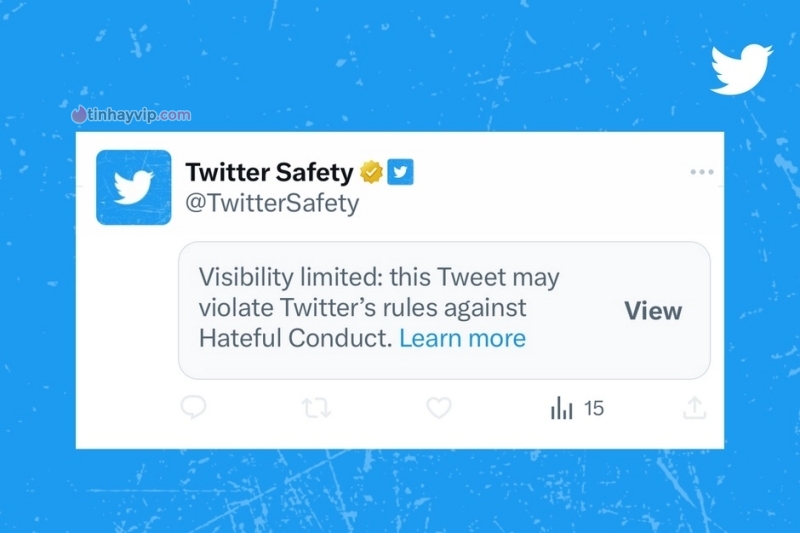 Twitter sẽ hạn chế khả năng hiển thị của tweet có nội dung vi phạm