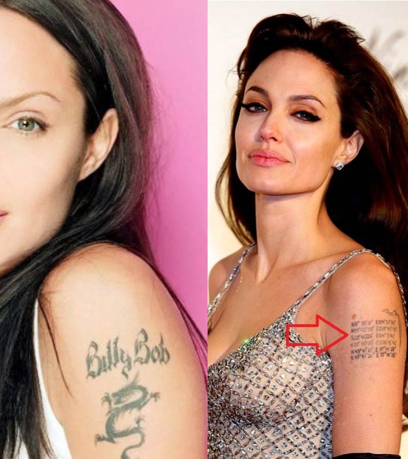 Angelina Jolie tattoos 5