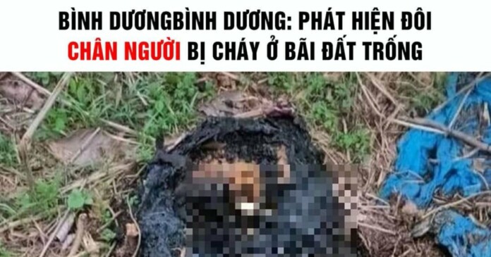 binh-duong-1 Video bàn chân người cháy sém ở bãi đất trống Bình Dương