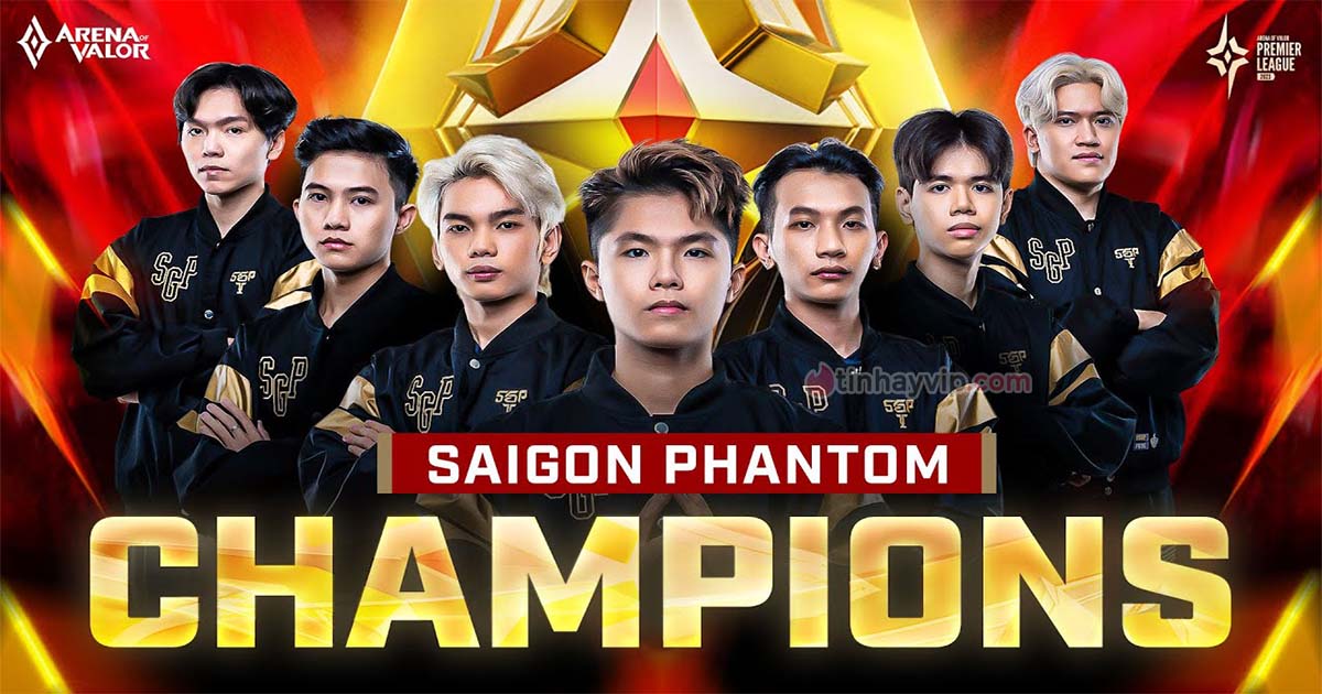 Saigon Phantom chính thức lên ngôi vương APL 2023