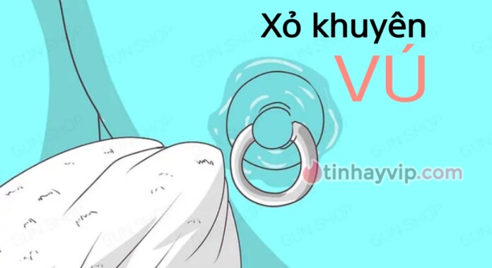 xo-khuyen-vu xỏ khuyên vú là gì?