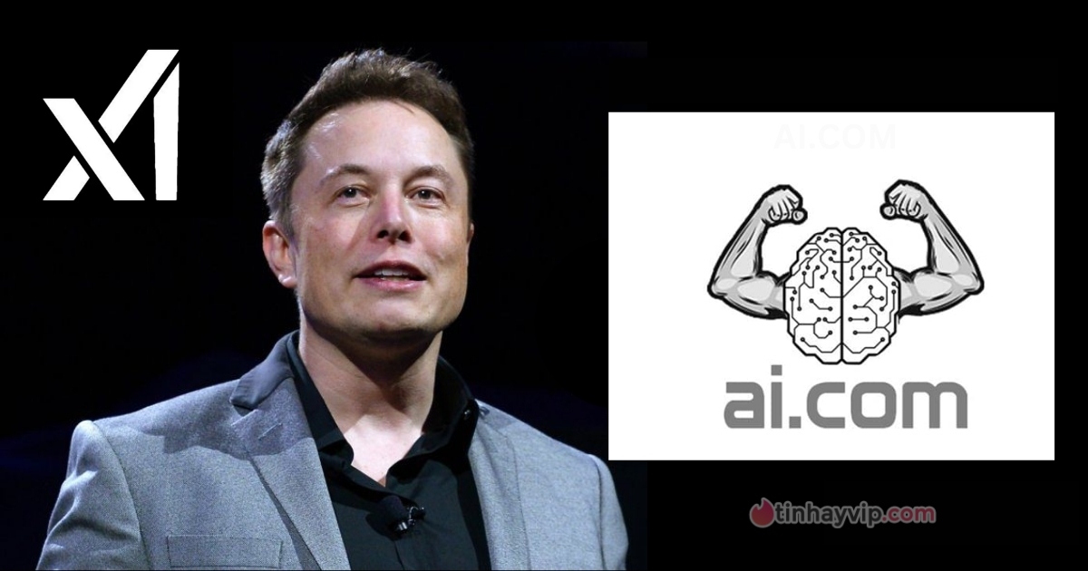 Elon Musk “mua lại” tên miền giá trị nhất của ngành AI từ OpenAI