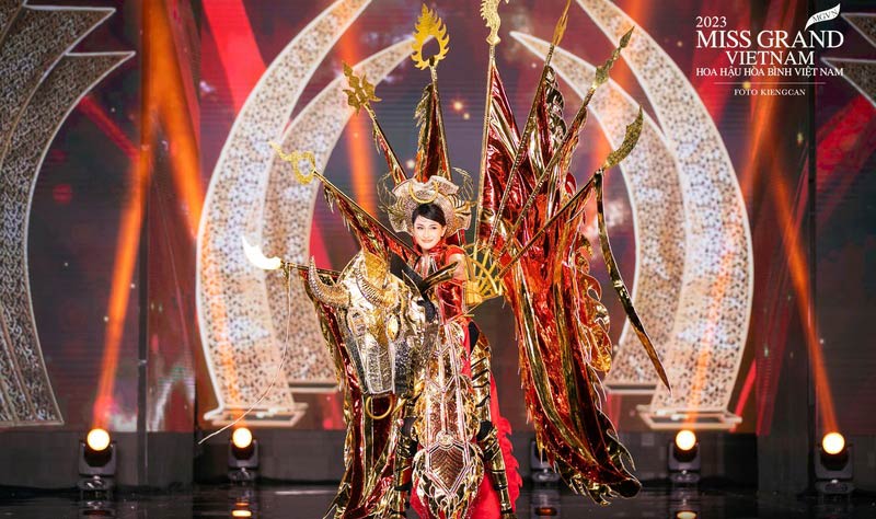 Top trang phục dân tộc Miss Grand Vietnam 2023 16