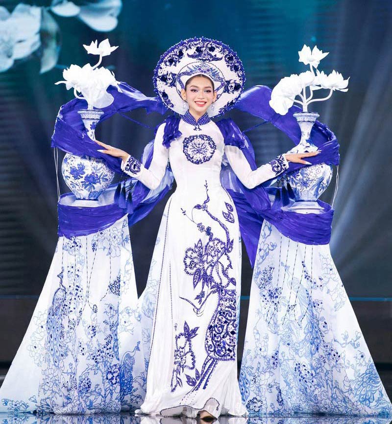 Top trang phục dân tộc Miss Grand Vietnam 2023 19