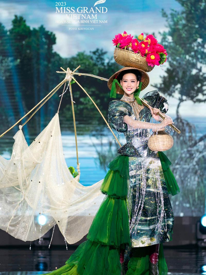 Top trang phục dân tộc Miss Grand Vietnam 2023 11