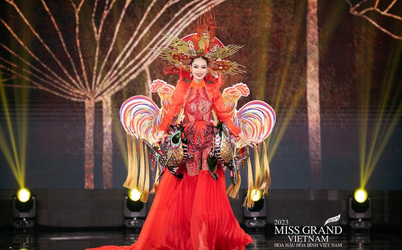 Top trang phục dân tộc Miss Grand Vietnam 2023 6